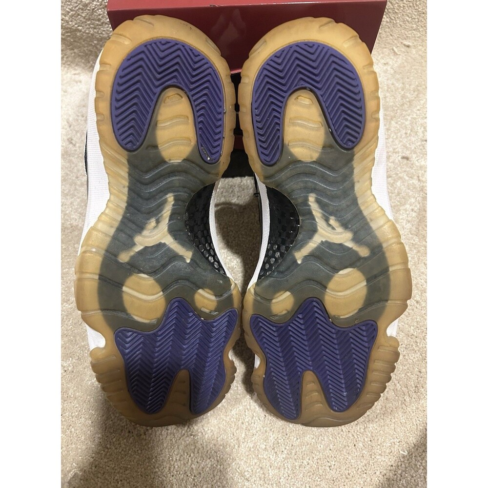 Jordan Air Jordan 11 Retro Low Concord White/Black Men's 2014 528895-153 - Picture 6 of 6